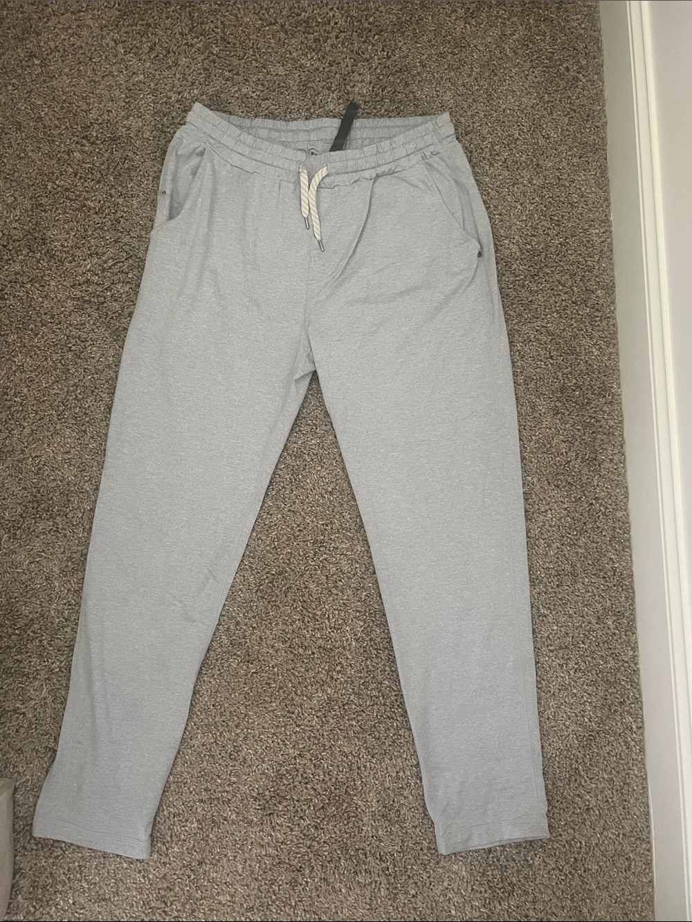 Vuori Ponto Performance Pant Light Heather Gray XL